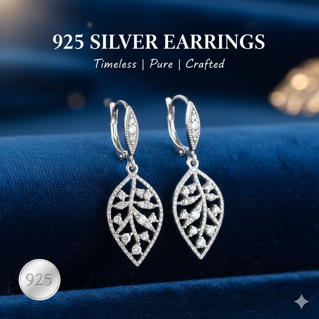 925 Silver Earrings