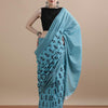 Light Blue Pure Soft Mul Cotton Saree