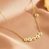 Chrysanthemum 6 Flower Necklace